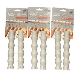Joseph Joseph - Set of 3 Orderly Clothes Rod Spacers 2pk for Cloths Organization